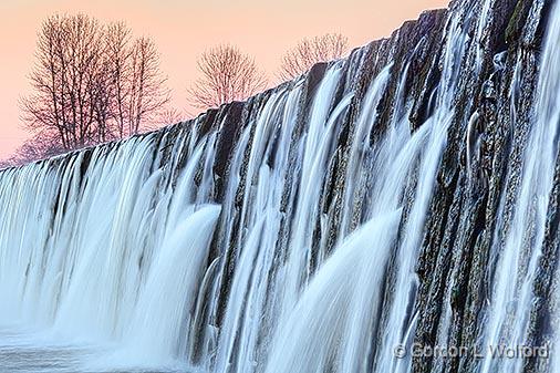 Edmunds Dam_30697-9.jpg - Photographed at dawn along the Rideau Canal Waterway near Smiths Falls, Ontario, Canada.